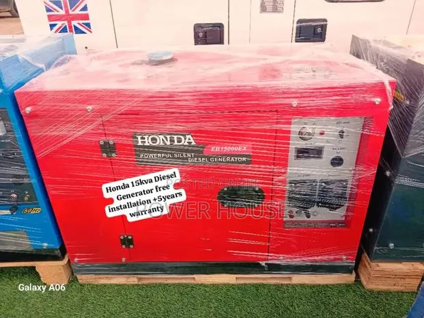 Home Backup Honda Diesel Generator 15kva Silent · Photo 1