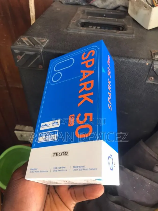 New Tecno Spark 50 Pro 256 GB Gray · Photo 1