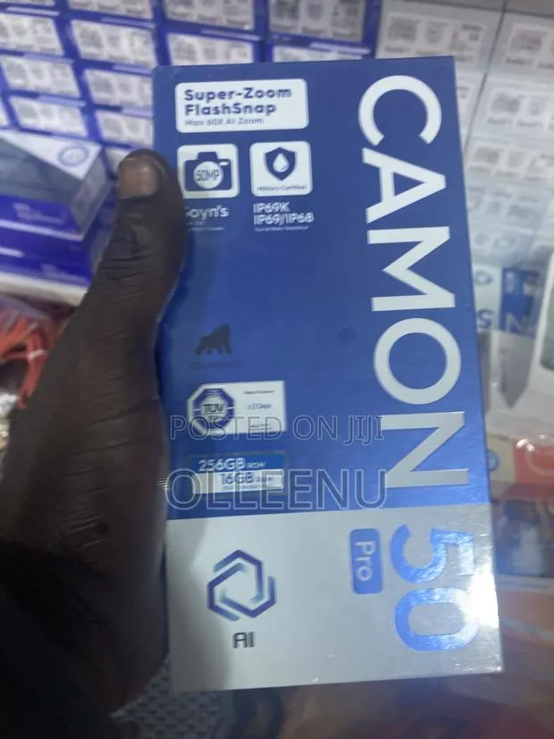 New Tecno Camon 50 Pro 256 GB
