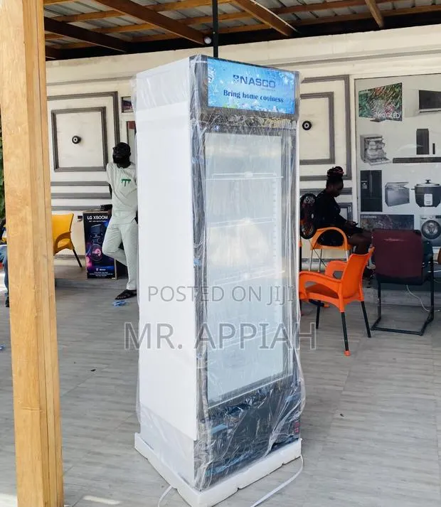 Sleek Design Nalco Nasfl400-1dr 1 Door Display Fridge. · Photo 1