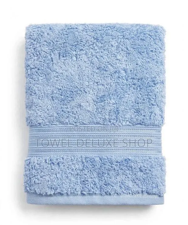 Sky Blue and Sage Green Bath Towels · Photo 1