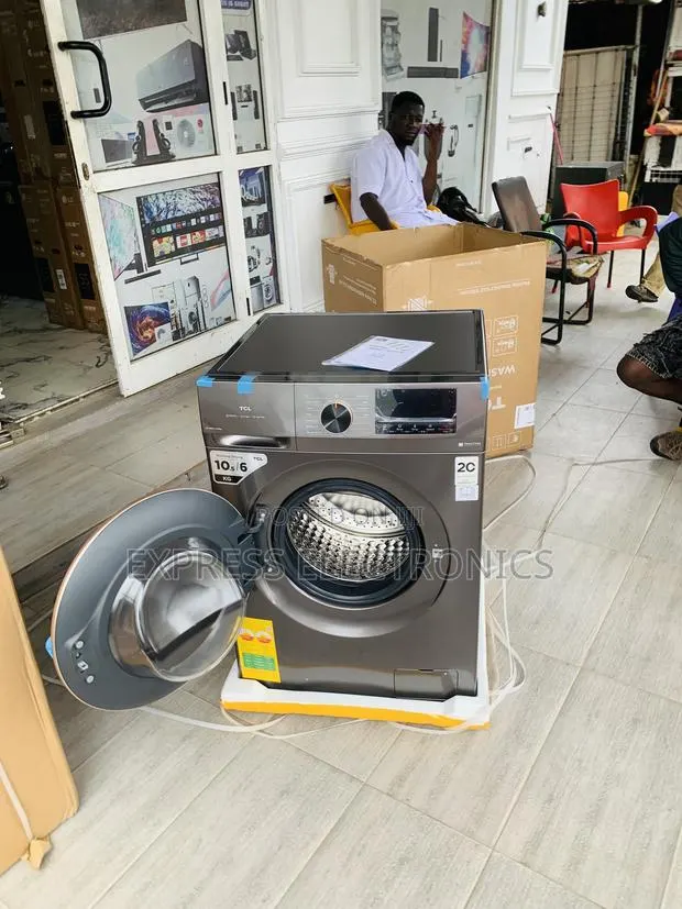 Hot Deals TCL 10.5kg/6kg Inverter Wash and Dry Washing Machine · Photo 1