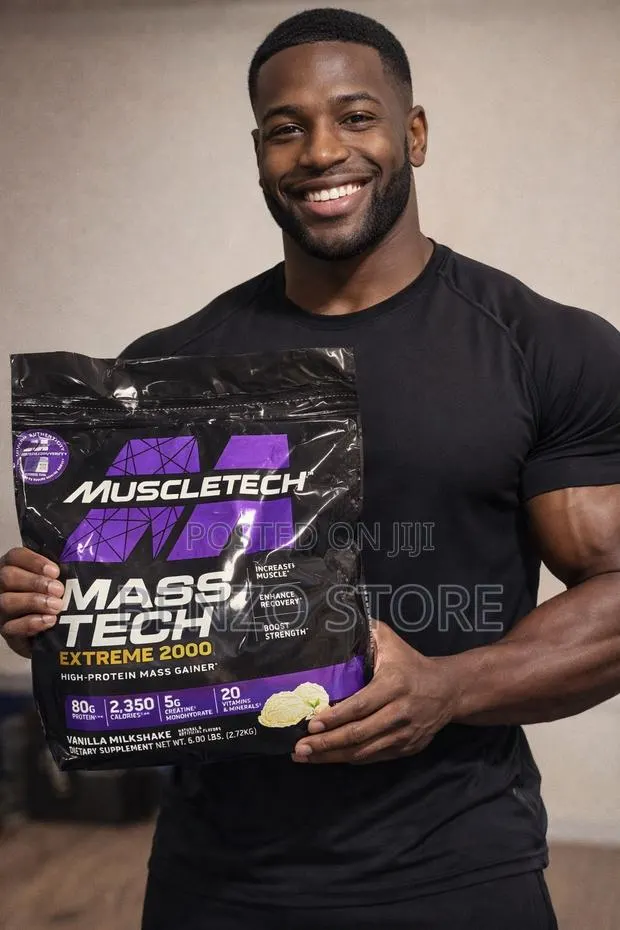 Muscletech Extreme Mass Gainer-Ultimate Bulking Protein Shake in Ghana · Photo 1
