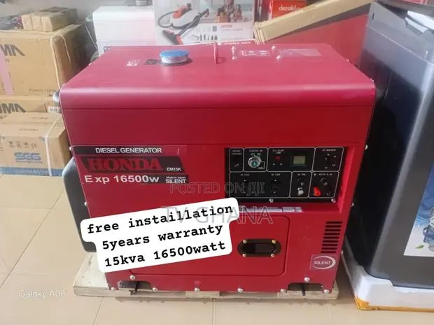 Honda 15kva Generator Powerful 16500w Heavy Duty16500watt · Photo 1