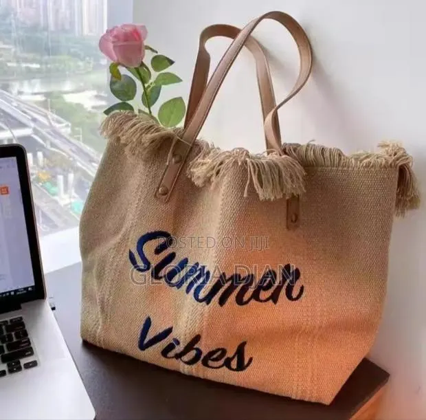 Summer Vibe Tote Bag - Coffee Colour · Photo 1