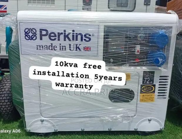 Perkins Power Fortress 10kva 13000wats Diesel Generator · Photo 1