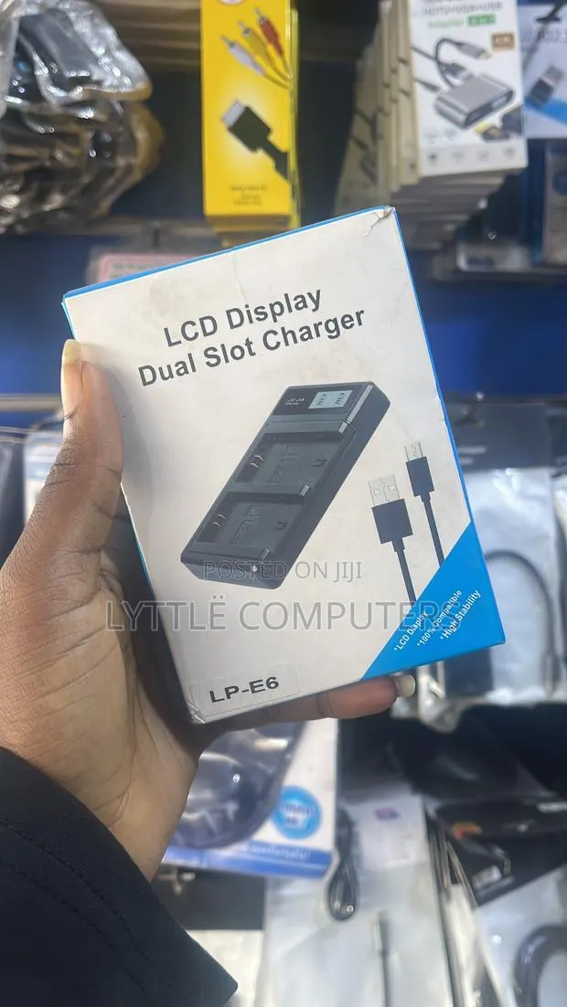 Dual LP - E6 Battery Charger · Photo 1