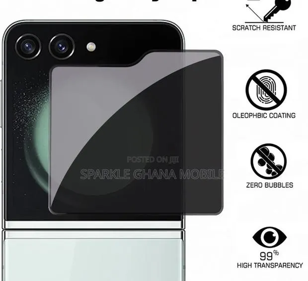 Samsung Galaxy Z Flip 5 Privacy Screen Protector · Photo 1