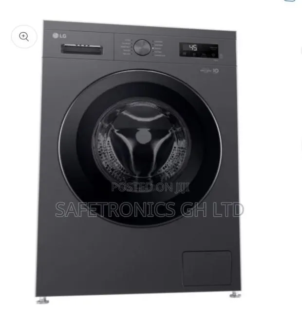 Neatly Sealed Lg 8kg Ai DDTM Front Load Washing Machine - Matte Black · Photo 1