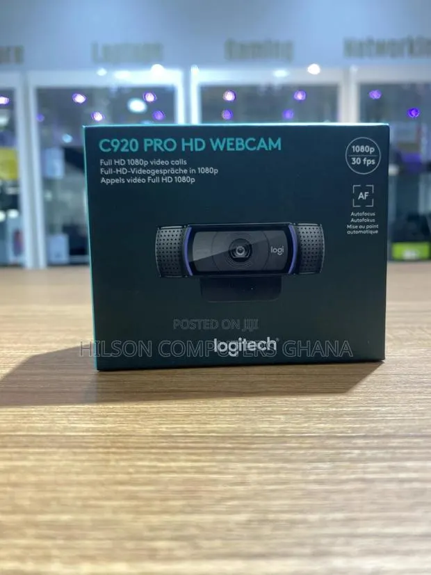 Logitech C920 Pro Hd 1080p Stream Webcam · Photo 1