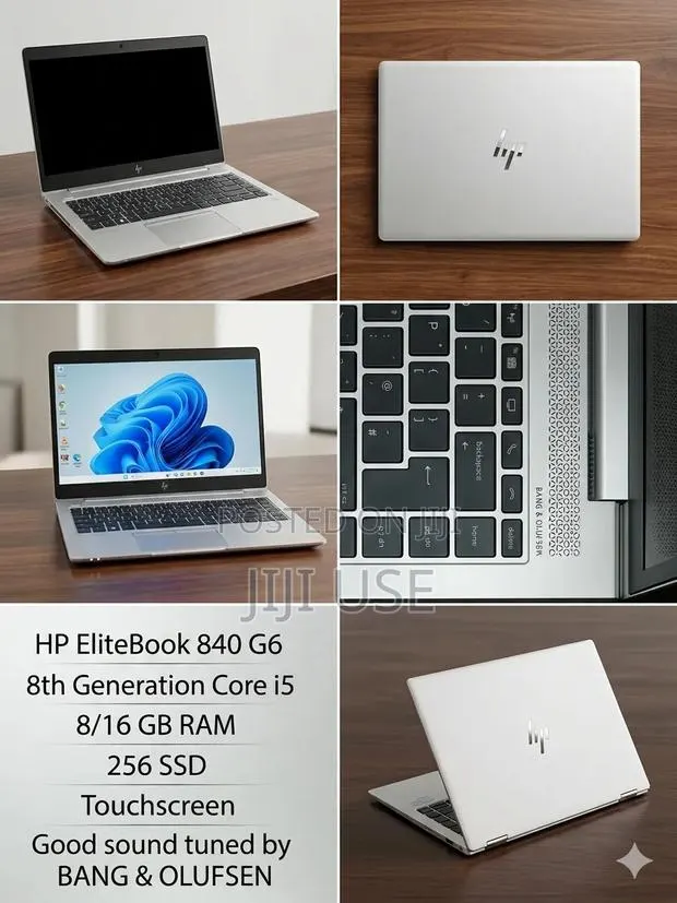 Laptop HP EliteBook 840 G6 8GB Intel Core i5 SSD 256GB · Photo 1