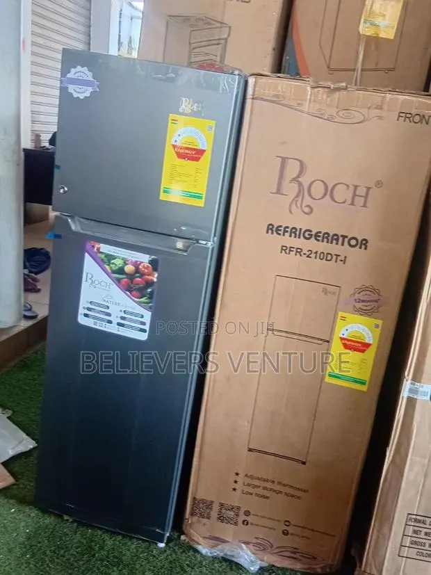 Roch 168l Double Door Refrigerator RFR-210dt-I – Spacious 168l · Photo 1