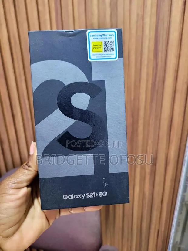 New Samsung Galaxy S21+ 5G 128 GB Black · Photo 1