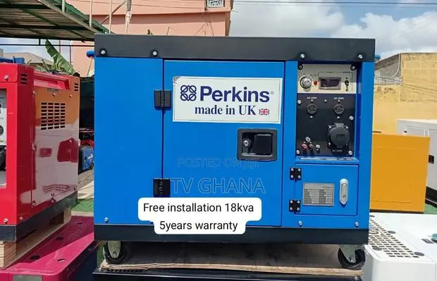 Heavy-Duty Perkins 18kVA Generator – Excellent Performance 18kva · Photo 1