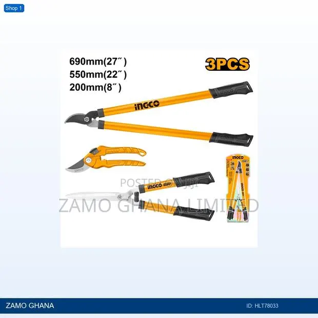 3 PCS Garden Shears Set - Hlt78033 · Photo 1