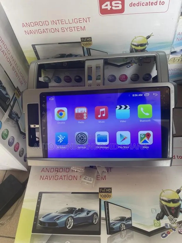 Toyota Land Cruiser Prado 2014 Android Infotainment Upgrade Screen 10” · Photo 1
