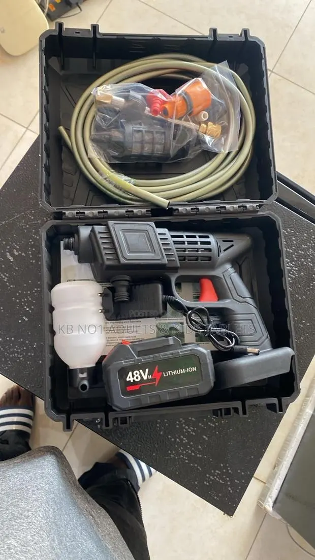 Portable 48VH Wireless Washing Machine for Car High Pressure Gun · Photo 1