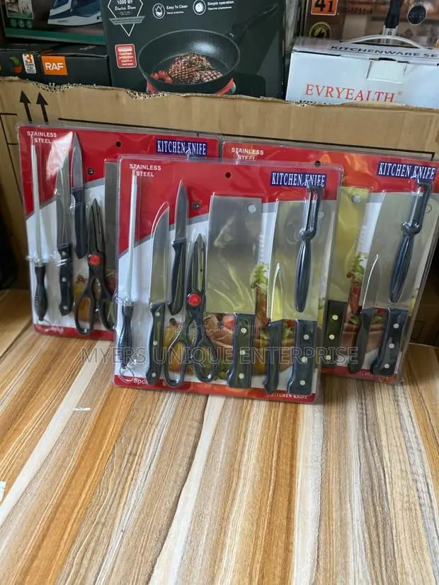 High Quality Stainless Steel Knife Set · Photo 1
