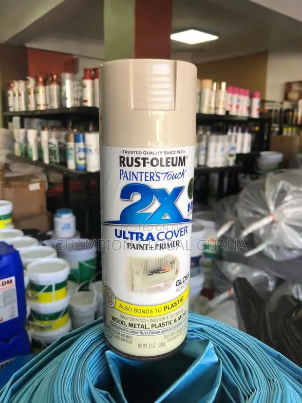 Rust-Oleum Paint and Primer Gloss Almond · Photo 1