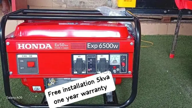 Premium Honda 5kva Petrol Generator – Built to Last. 5kva · Photo 1