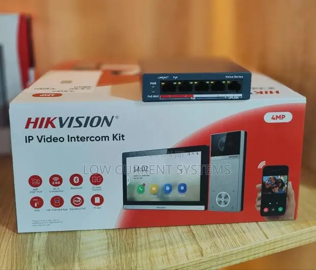 Hikvision Ip Wifi Wireless Doorbell Intercom Pro New With Switch · Photo 1
