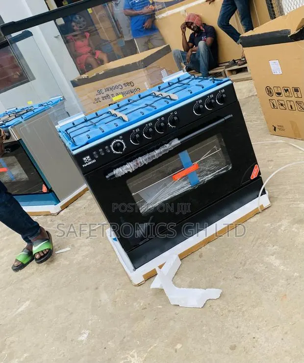 Try Massive Nasco 5 Burner Gas Cooker With Grill (NASGC-AMG80S) · Photo 1