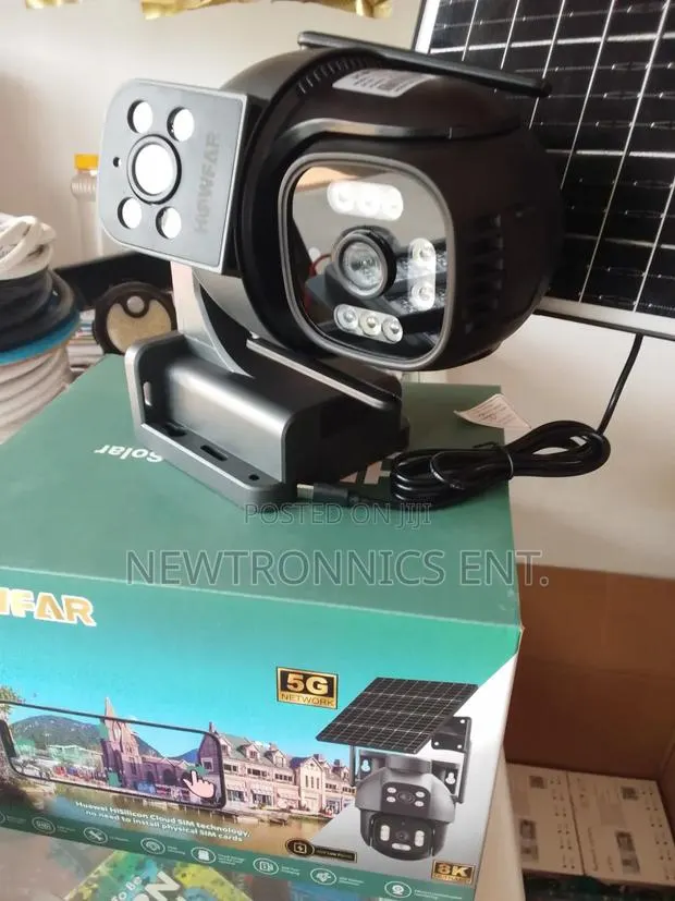 4g Dual Lens Solar CCTV Camera · Photo 1