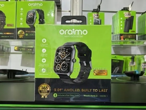 Oraimo Watch Nova 2 2.01 Amoled Ip68 Ci4ved Touch Screen Smart Watch · Photo 1
