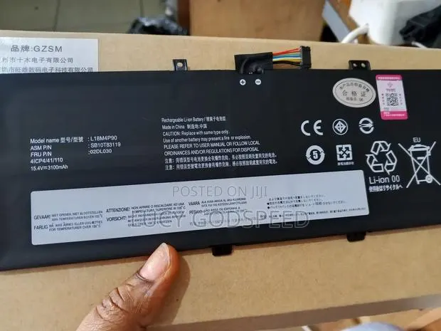 L18m4p90 Laptop Battery For Lenovo Thinkpad L13 Yoga 20r5, 20r6 Series · Photo 1