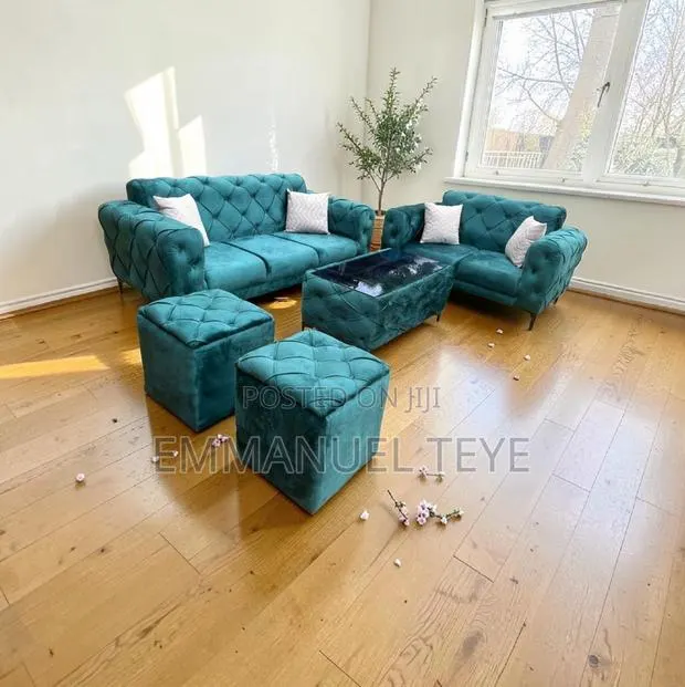 Brand New Luxury Velvet Material Set Off Sofa · Photo 1