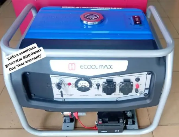 Keystart Ecoolmax 7.0kva 8000watt Petrol Generator 7.0kva · Photo 1