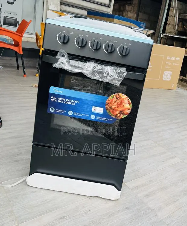 Premium Midea 4b With Oven Grill(Glass Oven)Black · Photo 1