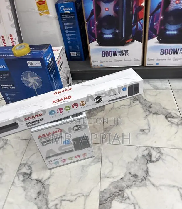 Durable Asano Tk 2041 Bluetooth Sound Bar With Remote Control(Black). · Photo 1