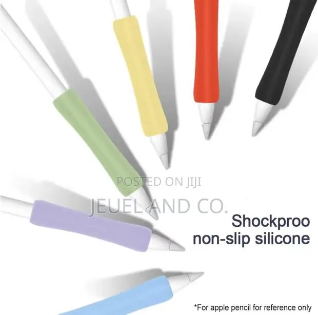 Silicone Touch Pen Grip Holder Case for Apple Pencil · Photo 1