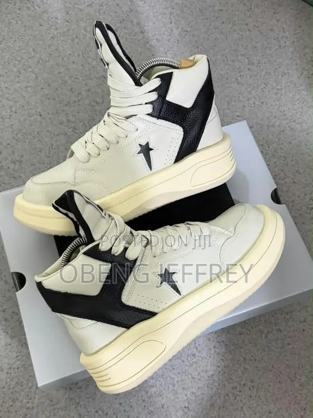 Original Converse DRKSHDW Turbow Oyster N Black Color · Photo 1