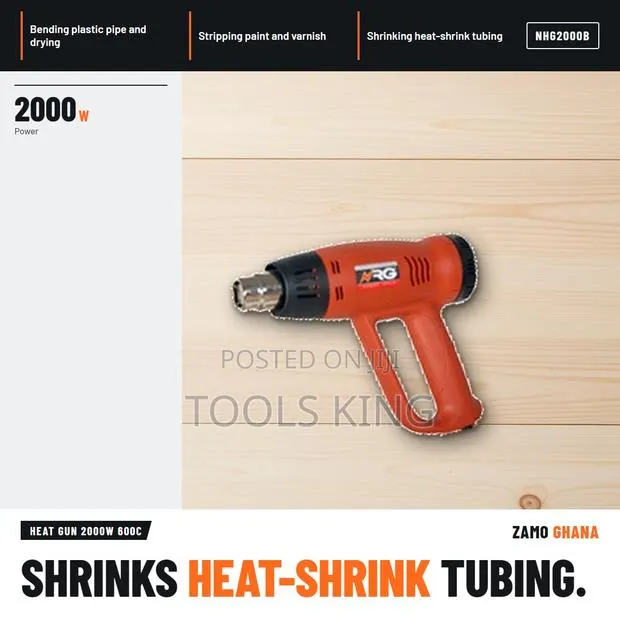 Heat Gun 2000W 600C - NHG2000B · Photo 1
