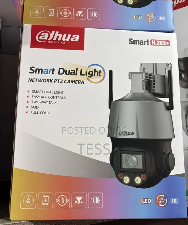 Dahua Ip/Wifi 4mp PTZ Dual Light Camera Sd3c405db-Gny-Aw-Pv · Photo 1