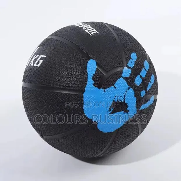10kg Medicinal Ball (Rubber) · Photo 1
