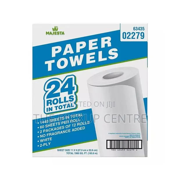 Majesta Paper Towels 24 Rolls in a Pack Β· Photo 1