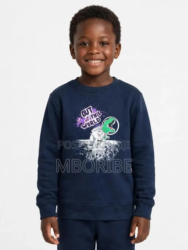 Kids Sweatshirt - Out of the World Dinasour - Age 5-7 · Photo 1