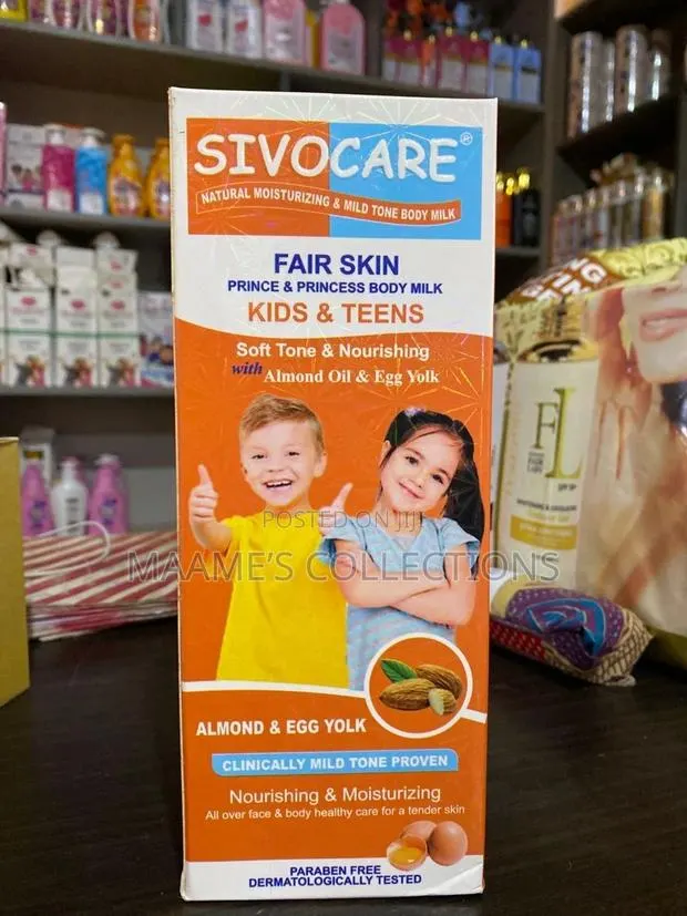Sivocare Fair Skin Prince Princess Body Milk For Kids And Teens. · Photo 1