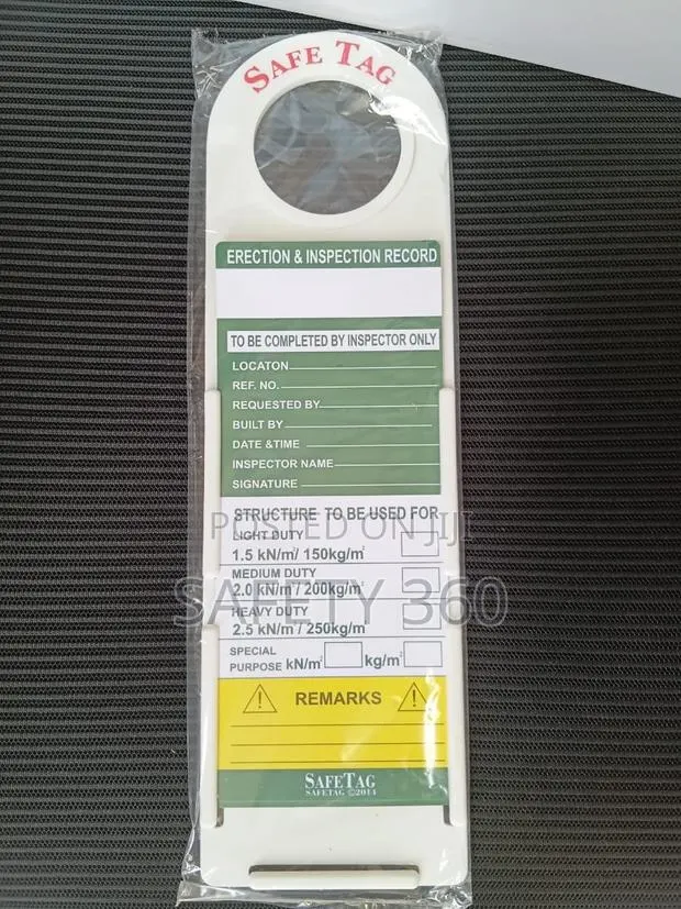 Scaffolding Tags · Photo 1