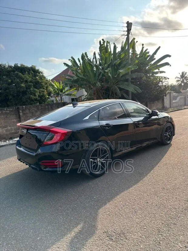 Honda Civic EX-L Sedan 2018 Black · Photo 1