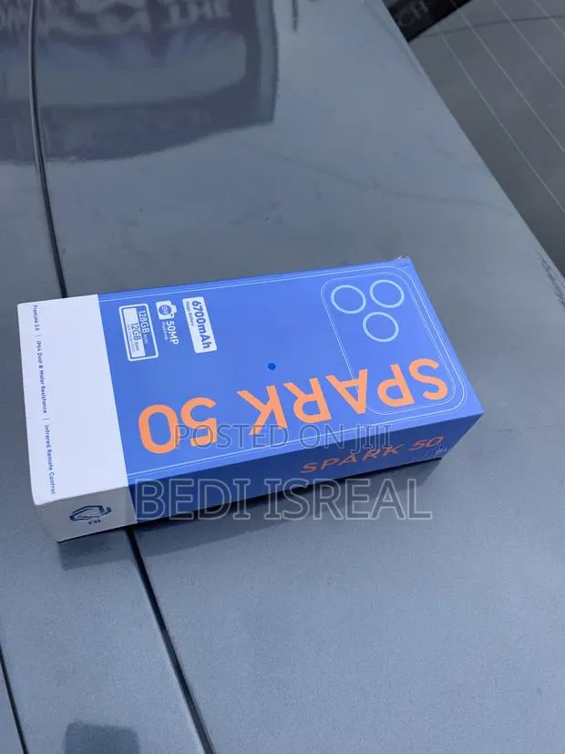New Tecno Spark 50 128 GB Black · Photo 1