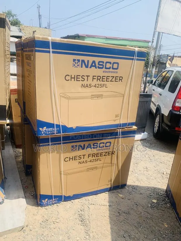 Grab the New Nasco 318 Litres Chest Freezer - NAS-425FL - Silver · Photo 1