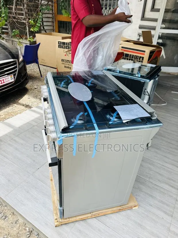 Best Buy for Less Gas Cooker 60/90 Midea Tech Sliver · Photo 1