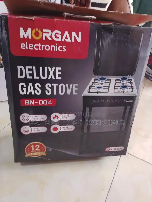 4-Burner Gas Stove With Stand · Photo 1