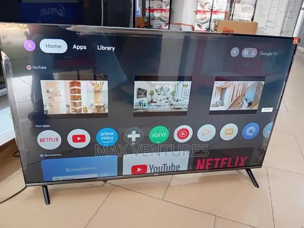 Brand New TCL 50” Smart Tv – Big Screen Experience 50"Tv · Photo 1