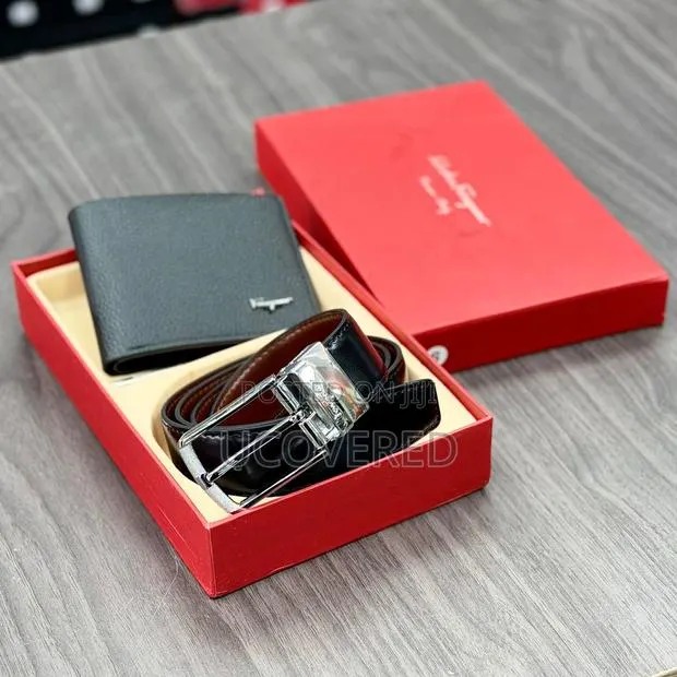 New Leather Belts/Wallet Gift Set · Photo 1