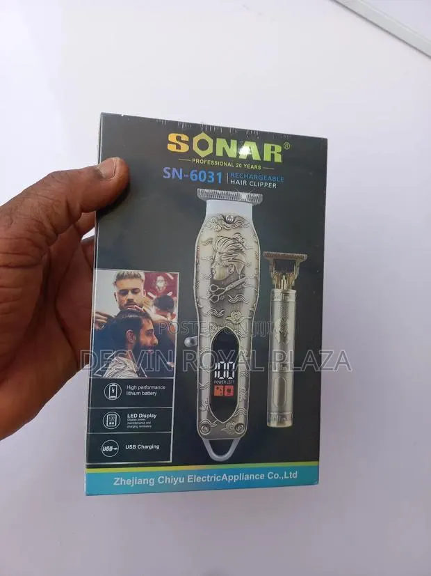Sonar 2 in 1 Hair Clipper and Shaver · Photo 1